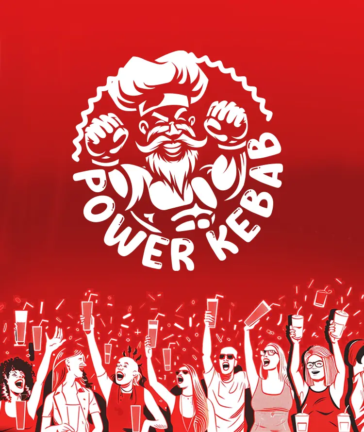 branding dla fast-food Power Kebab
