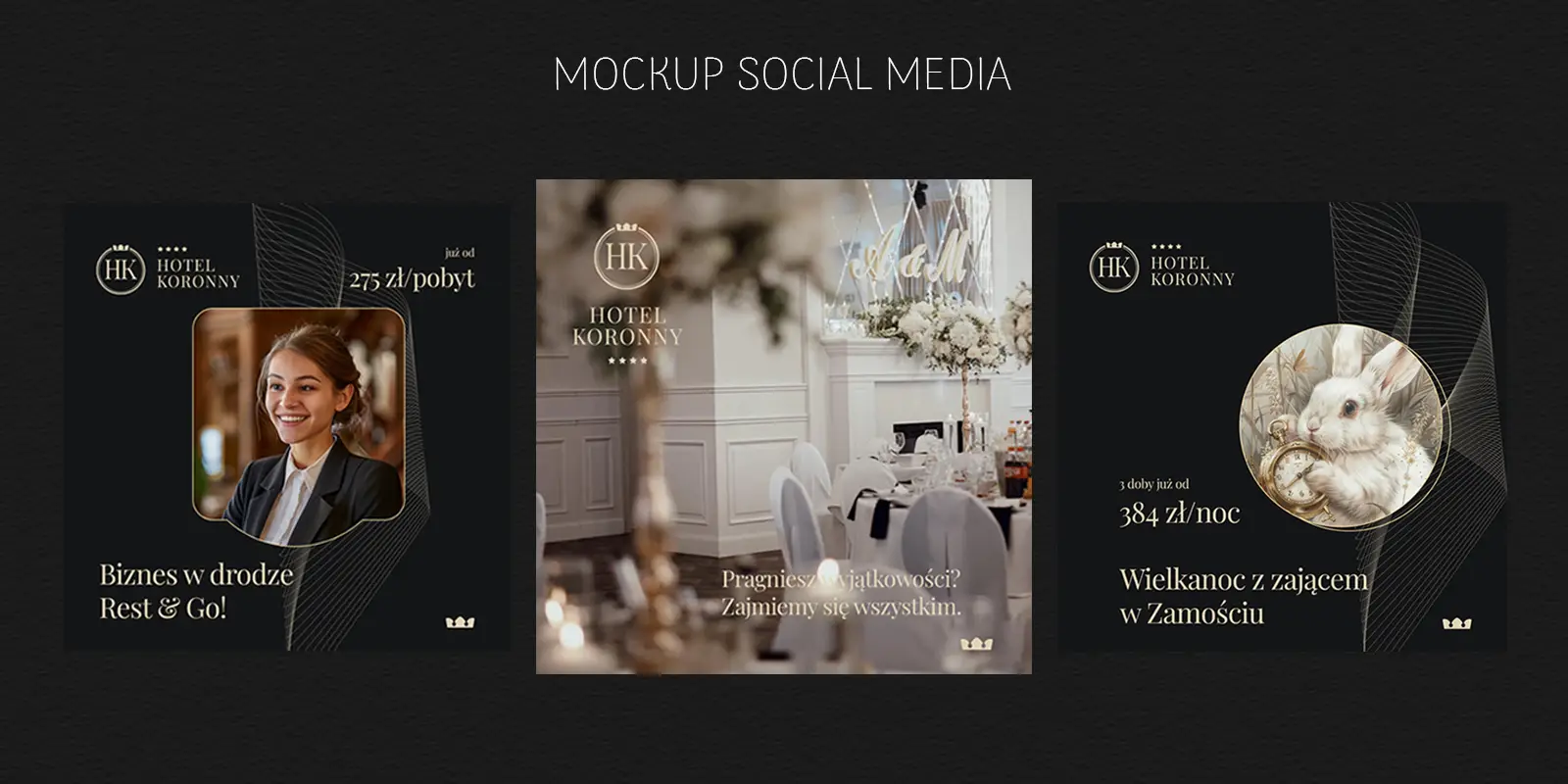 Mockup posty Hotel Koronny