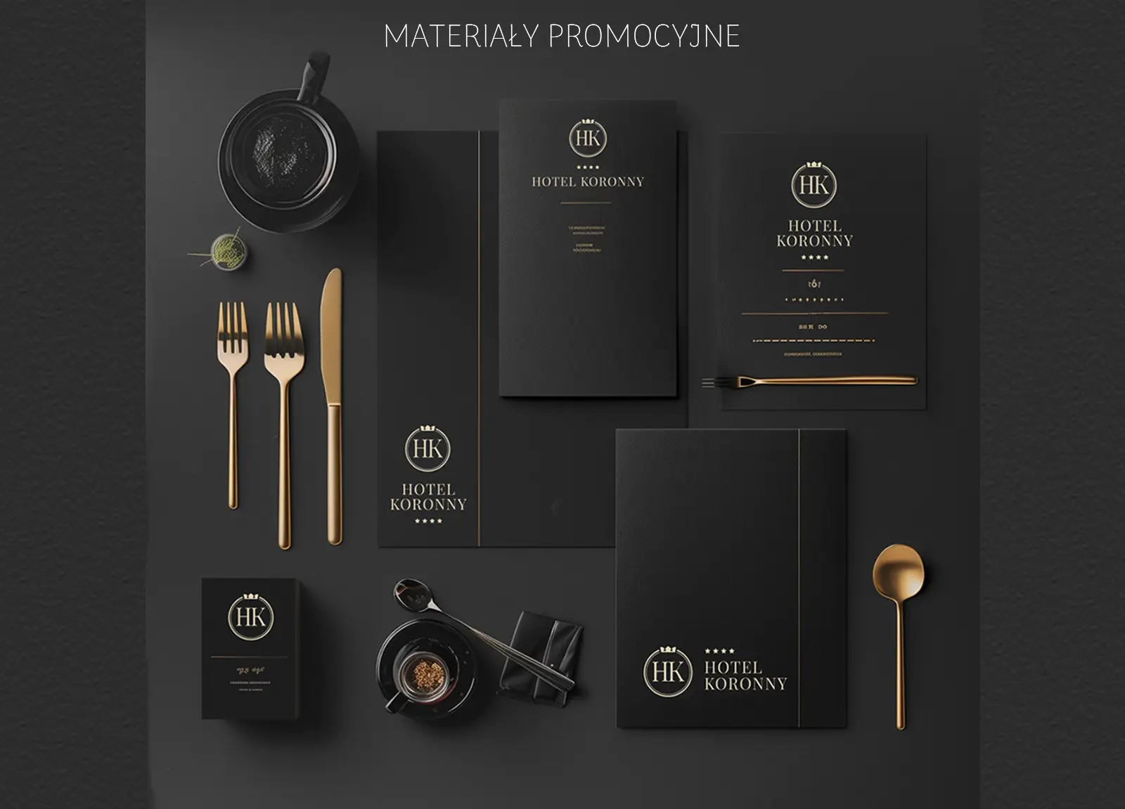 Materiały promocyjne Hotelu Koronny